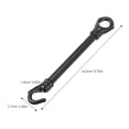 thumbnail image 2 of Homoyoyo 6Pcs Black Ceiling Light Fixture Rods with Hook Stainless Steel Load Bearing Suspension, 2 of 6