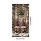thumbnail image 3 of Cubrepuertas navideño de 89 x 180 cm - Diseño de Papá Noel - Decoración navideña para la puerta - Decoración para fiestas y festivales, 3 of 6