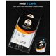 thumbnail image 2 of 2PCS Vertical Hard Plastic Badge Holder with Thumb Slot Design, 2 of 5