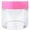 Pink, variant on Beauticom 3 Pieces 30G/30ML(1 Oz) Round Clear Plastic Container Jars with Flat Top Lid - 3 Jars