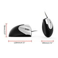 thumbnail image 6 of JSY 01 Wired Mouse Vertical Mouse 3 Buttons Ergonomic Optical Mouse for PC, 6 of 12