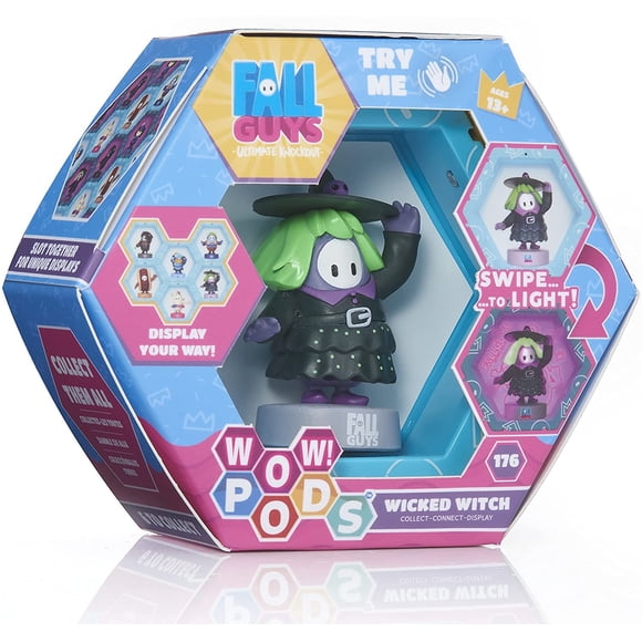 Figura de Cabeza bobble iluminada de bruja WOW! PODS Fall Guys WOW! PODS
