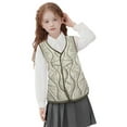 thumbnail image 3 of Puffer Vest Girls Sleeveless Lightweight Outerwear Jackets & Vests Teen Winter Clothes Vest for Girls 11-12Years, 3 of 8