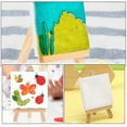 thumbnail image 4 of 6 Ensembles Support de Toile Chevalet Support pour Peindre Toiles Fait Main Bricolage Mini Chevalets Chevalets en Toile, 4 of 8