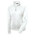 thumbnail image 2 of Sport-Tek Ladies Tricot Track Jacket - True Navy/White - XXXX-Large, 2 of 3