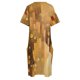 thumbnail image 4 of Vestido de fiesta holgado con bolsillos para mujer hermoso patrón en el estilo de Gustav Klimt elegante, 4 of 6