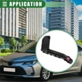 thumbnail image 3 of Soporte de parachoques delantero derecho para el lado del conductor de Unique Bargains para Toyota Corolla 2017-2019 No.5211502350 Negro, 3 of 7