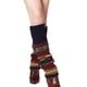 thumbnail image 1 of Calentadores de piernas bohemios para mujer, calentadores de tobillo suaves por encima de la rodilla, calcetines largos cálidos para botas de invierno, 1 of 5