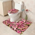 thumbnail image 4 of Amzcrzy Bathroom Rugs, Bath Mat, Area Rug, Rugs Rugs for Living Room, Toilet Floor Mat U-shape Foot Mat Bathroom Bathroom Mat Printing Modern Mat Toilet Door Mat Three Sets carpeting carpeting, 4 of 8