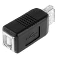 thumbnail image 2 of AMZER USB 2.0 AF to BF Printer Adapter Converter - Black, 2 of 2