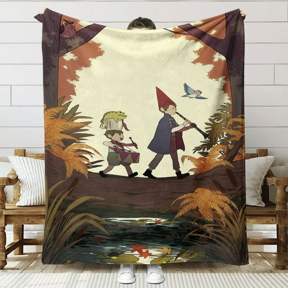 Over The Garden Throw Blanket Gifts for Fans Lover Girls Boys Women Present Hoodie Him Bed 30"x40"