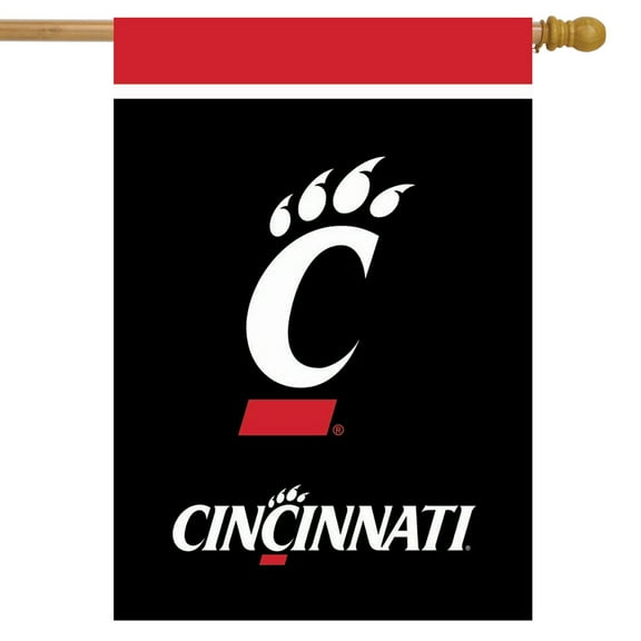 Briarwood Lane University of Cincinnati NCAA House Flag