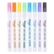 thumbnail image 4 of 8 o 12 marcadores premium, colores surtidos, doble línea. 8 colores, 4 of 9