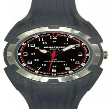 Aqua Force 40mm Analog Quartz Watch, Black