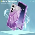 thumbnail image 6 of Dteck Built-in Screen Protector Case for Samsung Galaxy S24,Compatible with Mag-Safe Slim TPU+PC Full-Body Stylish Shockproof Protective Cover,Purple, 6 of 7