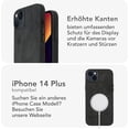 thumbnail image 4 of DONBOLSO Vintage Black Leather iPhone 14 Pro Max Case - Classic Cover with Anti-Scratch Microfiber Lining - Compatible with MagSafe - Size 14 Max, 4 of 5