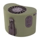 thumbnail image 1 of Ventilador de cintura con clip Macarena recargable bajo ruido portátil Verde oscuro, 1 of 8