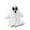 B, variant on HCTSHG Halloween Ghost Figurine Cute Spooky Resin Ghost Statue,Ghost Halloween Decorations Indoor,Finger Ghost Ornaments,Gothic Resin Statue Porch and Gift Props Tabletop