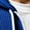 Blue #1, variant on Waffle Hoodie for Men 2025 Fall Winter Long Sleeve Quarter Zip Plain Hooded Sweatshirt with Pockets Pullover Tops