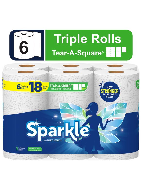 Sparkle Paper Towels in Paper Towels
