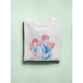 thumbnail image 3 of Anime Couple Kimono Yukata Sweatshirt Women -Image by Shutterstock, Female 4X-Large, 3 of 4