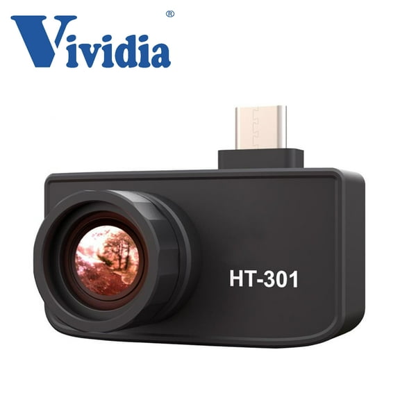 Vividia HTi HT-301 Manual Focus Thermal Imaging Camera for Android Phone and Tablet with IR Resolution 384x288
