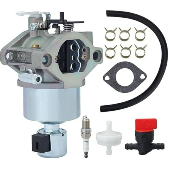 Carburetor for TroyBilt Lawn Tractor | compatible with model 13AM77BS023; durable casting; directfit; reliable starts; consistent metering; stable idle; easy cold start; includes gaskets