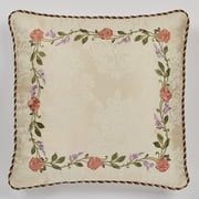 Touch of Class Meadow Collection Embroidered European Sham