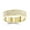 Yellow, variant on Unisexd Solid Natural Round 0.3 Ctw Diamond Wedding Band For Him And Her (White Gold Size 12)