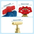 thumbnail image 4 of REGALWOVEN Water Spigot Lock, Gate Valve Lockout Device Outdoor Faucet Lock 1" to 2-1/2", 4 of 6