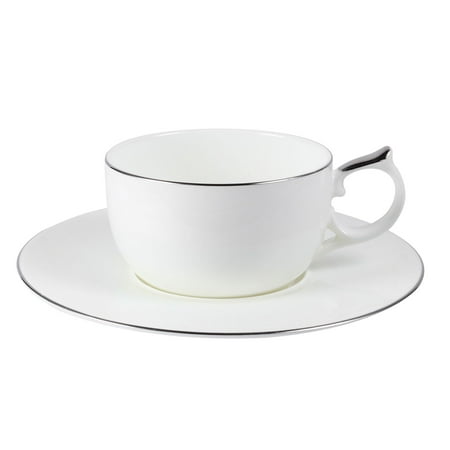 

NUOLUX Cup Saucer Coffee Mug Latte Cofffeeceramic Tea Cups Cappuccino Cafe Mocha Set Mugs Esspresso Water Porcelain Americano