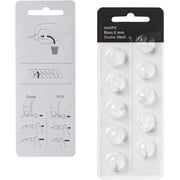 KOKCOOL Replacement Hearing Aid Domes Compatible with Oticon Minifit, Double Vent Bass Domes 8 mm, 3 Packs