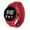Red, variant on Joernso C5-12 Electronic Watch Luminous Life Waterproof Square Spaceman Clock LED Electronic Sports Watch for Student