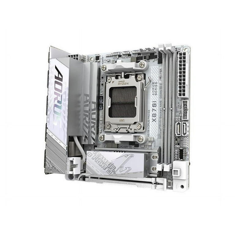 Aorus Ultra Durable X870I AORUS PRO ICE Gaming Desktop Motherboard