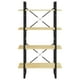 thumbnail image 5 of Armario VidaXL de madera de pino macizo de 4 niveles, 80 x 30 x 140 cm, 5 of 9
