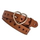 thumbnail image 2 of Minnieouse Cinturón Mujer Cuero Vestido Adorno Hebilla En Forma De Corazón Cintura Hueca Camel Type2 NO2 Minnieouse PS14168-06, 2 of 6