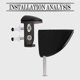 thumbnail image 4 of 2025 Latest Model Matte Black Glass Shelf Bracket - 2 Pcs Adjustable Zinc Alloy, 4 of 5
