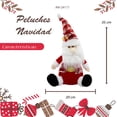 thumbnail image 2 of Figura de Peluche Navideña Santa Claus, 2 of 4