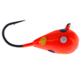 thumbnail image 3 of Reaction Tackle Tungsten Ice Jig 4mm - Wonder Orange Glow Spots 6-pcs, 3 of 10