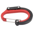 thumbnail image 1 of Mosquetón Clip Cierre táctico para exteriores Aleación de aluminio multifuncional M Tamaño D Estilo Gancho Rojo y negro, 1 of 12