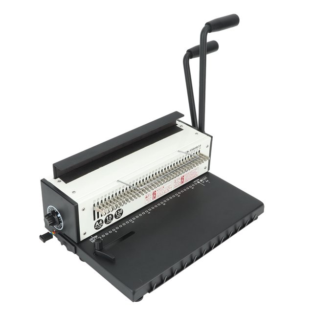 Spiral Binding Machine 3:1 Pitch 34 Holes Manual Punching For A4 A5 Letter Size