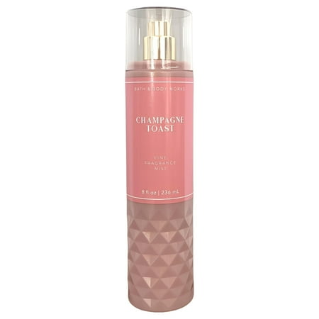 Bath & Body Works Champagne Toast Fine Fragrance Unisex Body Mist Spray 8 oz