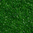 thumbnail image 4 of 1Pound Glass Seed Beads Transparent Round Green 6/0 4mm Hole: 1.5mm 4500 beads/pound, 4 of 5