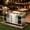 Silver - Large, variant on Chantmo Commercial Kitchen Work Table 59x24 inch Stainless Steel with Sliding Door Cabinet 800 lbs Load for Restaurant Garage Home