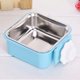 thumbnail image 4 of Cuenco para perros, cuenco de agua para comida colgante extraíble de acero inoxidable, cuencos para jaula de mascotas MFZFUKR BST3007752-2, 4 of 8