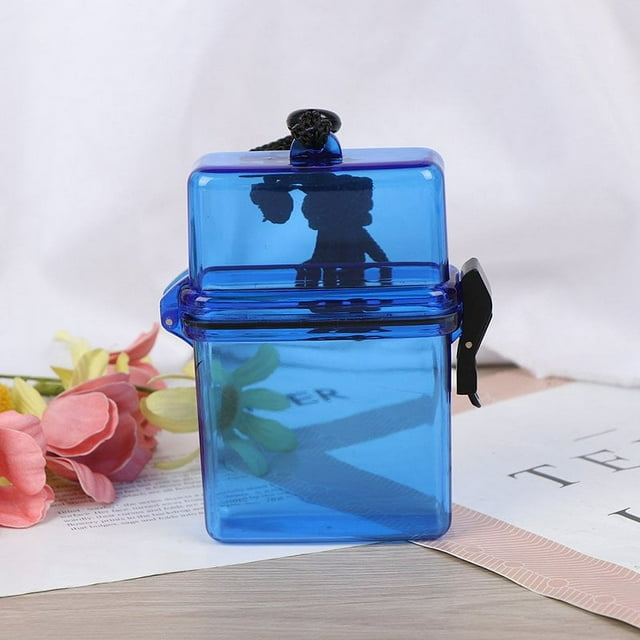 MesaSe 1PC Outdoor Waterproof Pockets Key Money Storage Box Case Holder Plastic Case