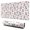 White Cow Strawberry, variant on Long Mouse Pads for Desk,White Cow Engineer Pattern Desk Mats on Top Of Desks, Desk Mouse Pad Extra Large with 3mm Non-Slip Base and Stitched Edge for Gaming,Office,Work,Home 31.5"x11.8"