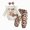 H141-White, variant on TOWED22 Infant Baby Girl Fall Clothes Print Long Sleeve Romper Pants Headband 3PC Newborn Fall Winter Outfit,6-9 M
