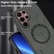 thumbnail image 5 of Luxury Leather For Magsafe Charging Iron Ring Phone Case For Samsung Galaxy S23 S24 Ultra S22 S24 Plus S21 S23 FE Cover, 5 of 5