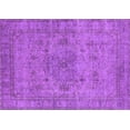 thumbnail image 1 of Ahgly Company Indoor Rectangle Oriental Purple Industrial Area Rugs, 5' x 7', 1 of 4